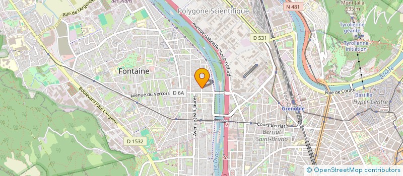 localisation de l'entreprise MADAME ELISA BANDELLO  FONTAINE