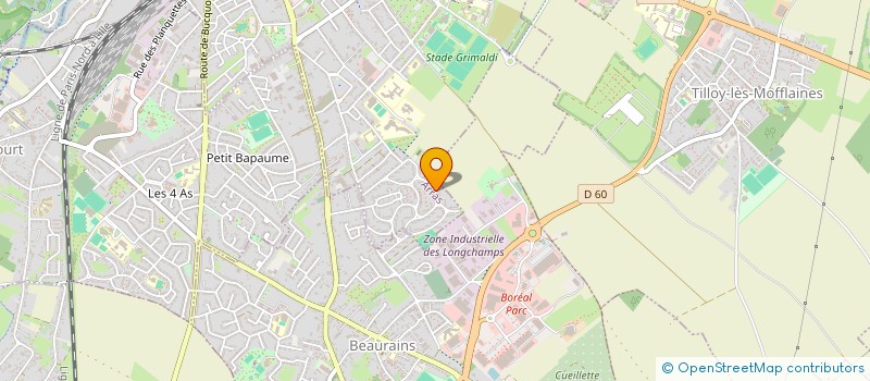 localisation de l'entreprise MADAME ELISA BARATA à ARRAS