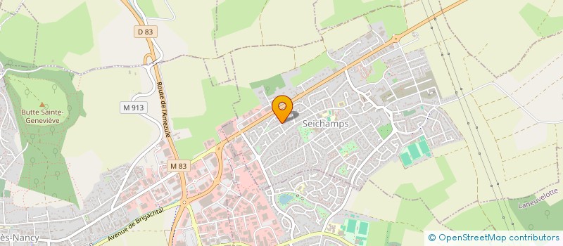 localisation de l'entreprise MADAME ELISA BARBIER  VELAINE-SOUS-AMANCE