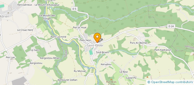 localisation de l'entreprise MADAME ELISA BARRAU  PLESIDY