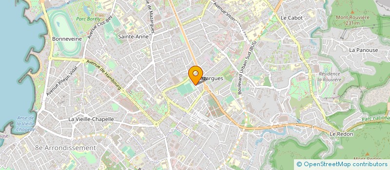 localisation de l'entreprise MADAME ELISA BASTIDE à MARSEILLE