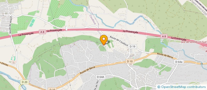 localisation de l'entreprise MADAME ELISA BATAILLE  VENTABREN