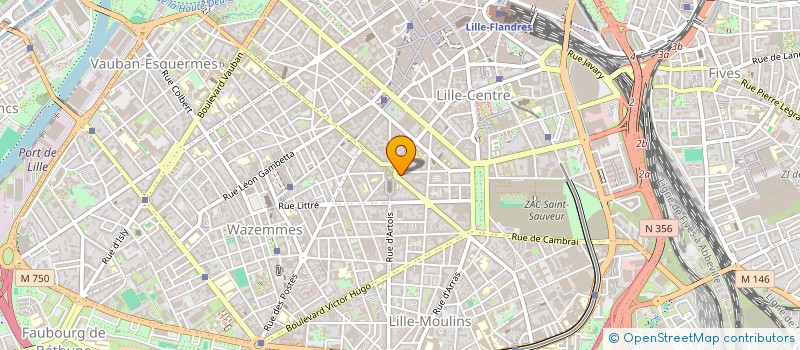 localisation de l'entreprise MADAME ELISA BECCAERT à LILLE