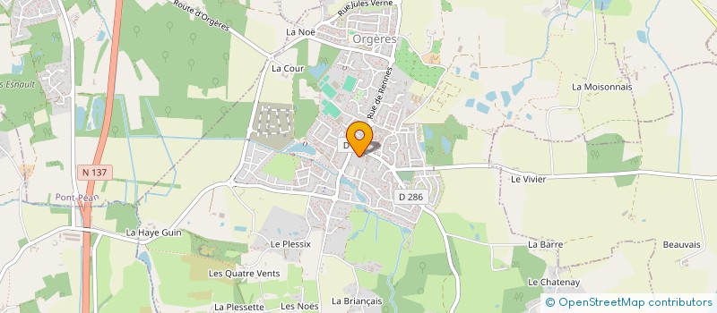 localisation de l'entreprise MADAME ELISA BELVERGE  SAINT-ERBLON