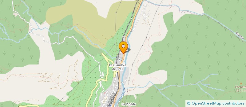 localisation de l'entreprise MADAME ELISA BENHEBBAL  BREIL-SUR-ROYA