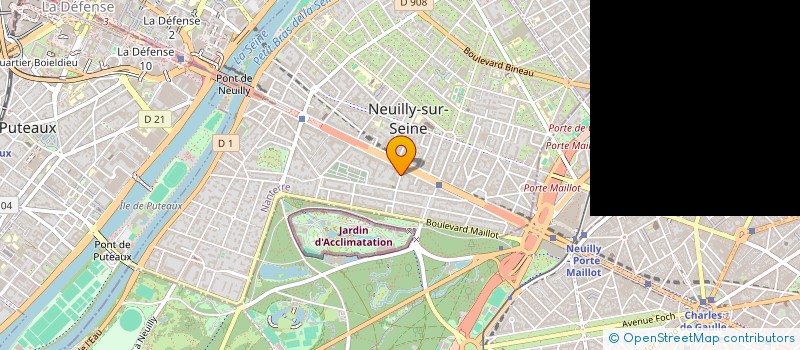 localisation de l'entreprise MADAME ELISA BENIBRI à NEUILLY-SUR-SEINE