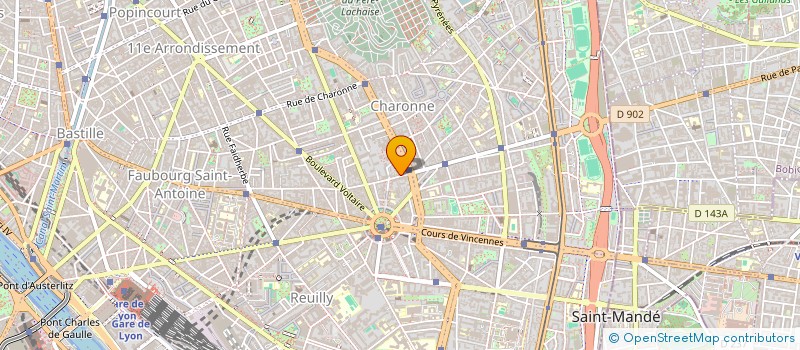 localisation de l'entreprise MADAME ELISA BENSLIMANE  PARIS