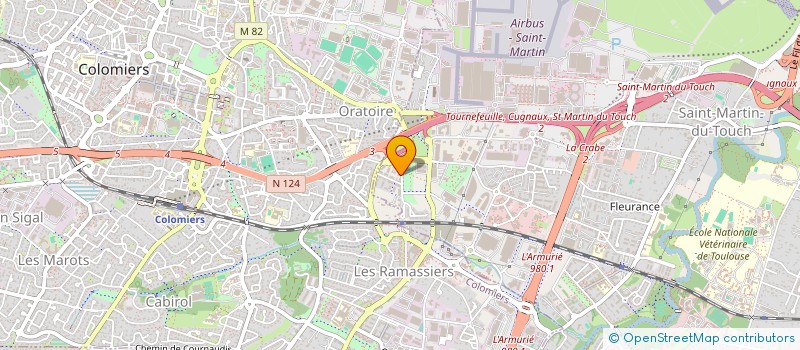 localisation de l'entreprise MADAME ELISA BEREZINSKI à TOULOUSE