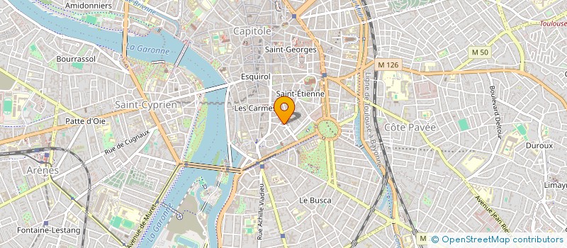 localisation de l'entreprise MADAME ELISA BERTHELOT à TOULOUSE