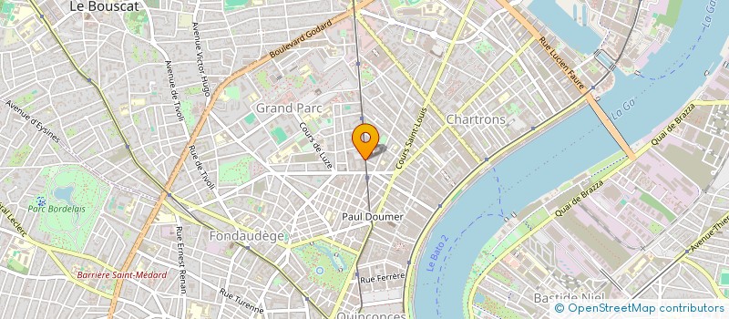 localisation de l'entreprise MADAME ELISA BINZ  BORDEAUX