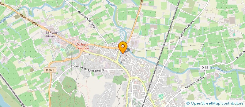 localisation de l'entreprise MADAME ELISA BODIN-LAMY  CAVAILLON