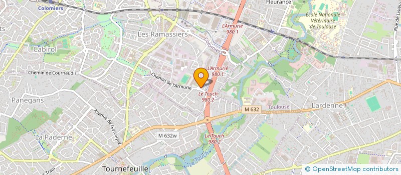 localisation de l'entreprise MADAME ELISA BORIES à COLOMIERS