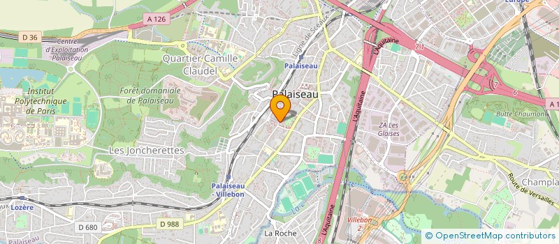 localisation de l'entreprise MADAME ELISA BOUCHET  PALAISEAU