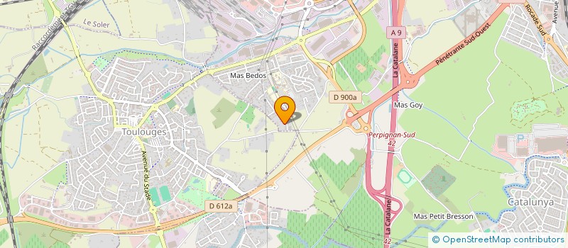 localisation de l'entreprise MADAME ELISA BOUCHLAKA  PERPIGNAN