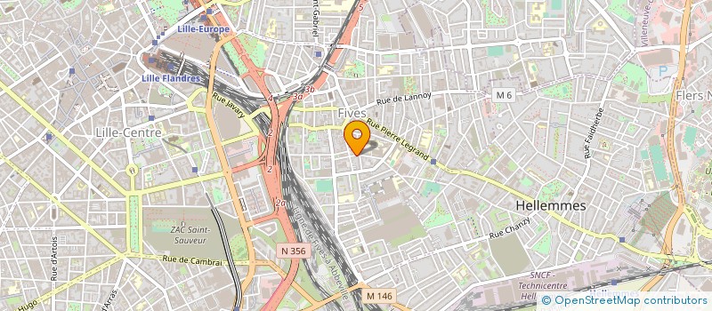 localisation de l'entreprise MADAME ELISA BOZZELLI à LILLE