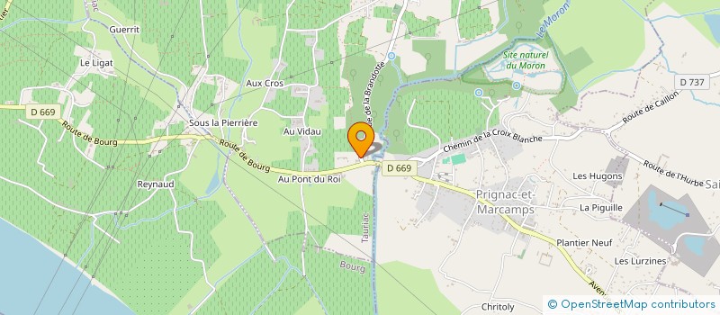 localisation de l'entreprise MADAME ELISA BRAUD  TAURIAC