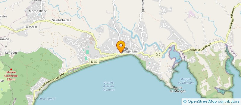 localisation de l'entreprise MADAME ELISA BROTONS  LE DIAMANT