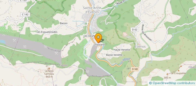 localisation de l'entreprise MADAME ELISA BROUQUIER à EVENOS