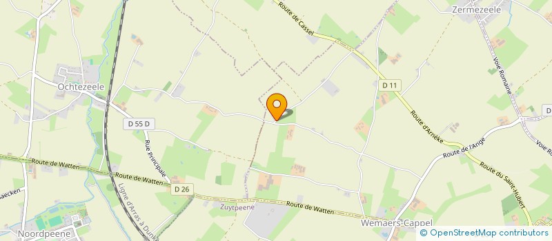 localisation de l'entreprise MADAME ELISA BUCLON à WEMAERS-CAPPEL