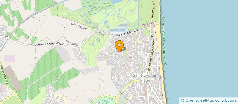 localisation de l'entreprise MADAME ELISA CAMBOU  SAINT-CYPRIEN