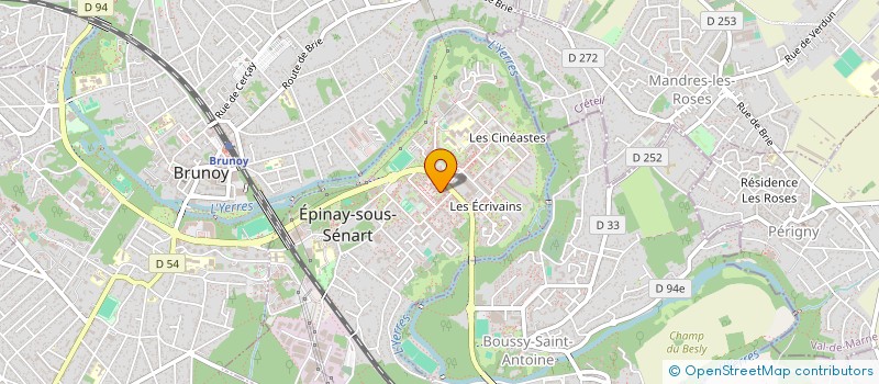 localisation de l'entreprise MADAME ELISA CARTILLIER à EPINAY-SOUS-SENART