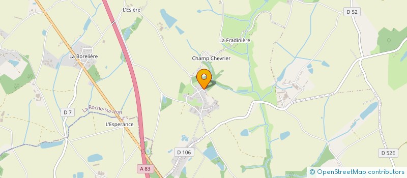 localisation de l'entreprise MADAME ELISA CHEMIN  BOURNEZEAU