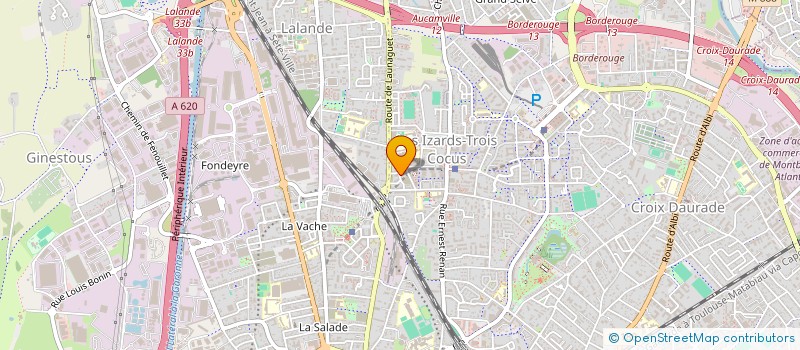 localisation de l'entreprise MADAME ELISA CHENIN  TOULOUSE