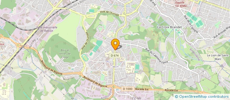 localisation de l'entreprise MADAME ELISA CHIRON à ANGOULEME