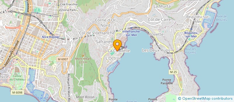 localisation de l'entreprise MADAME ELISA COLOMBO à VILLEFRANCHE-SUR-MER