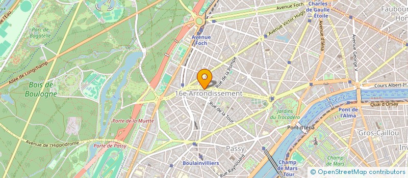 localisation de l'entreprise MADAME ELISA COLOMBO  PARIS