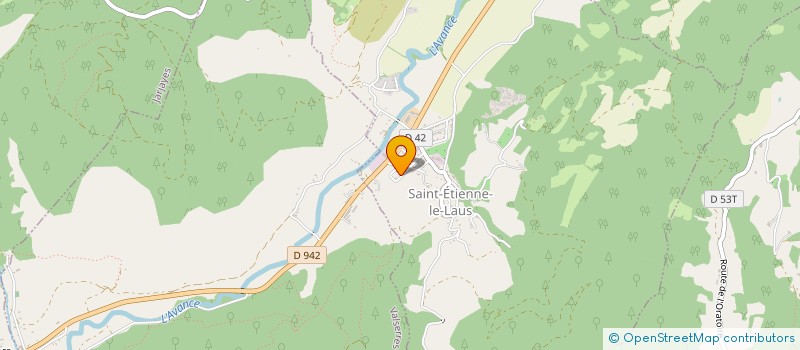 localisation de l'entreprise MADAME ELISA COLSON  SAINT-ETIENNE-LE-LAUS