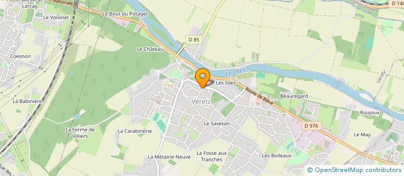 localisation de l'entreprise MADAME ELISA CORRREIA  VERETZ