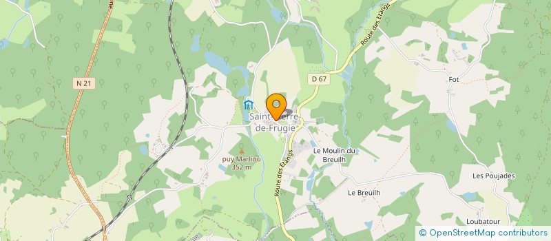 localisation de l'entreprise MADAME ELISA CUBERTAFON  MIALET