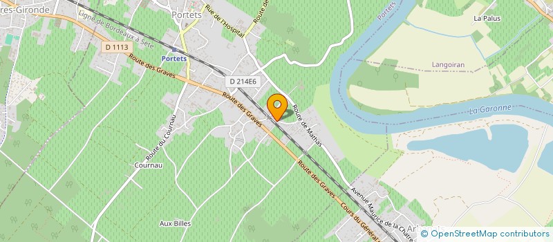 localisation de l'entreprise MADAME ELISA CUNY  PORTETS