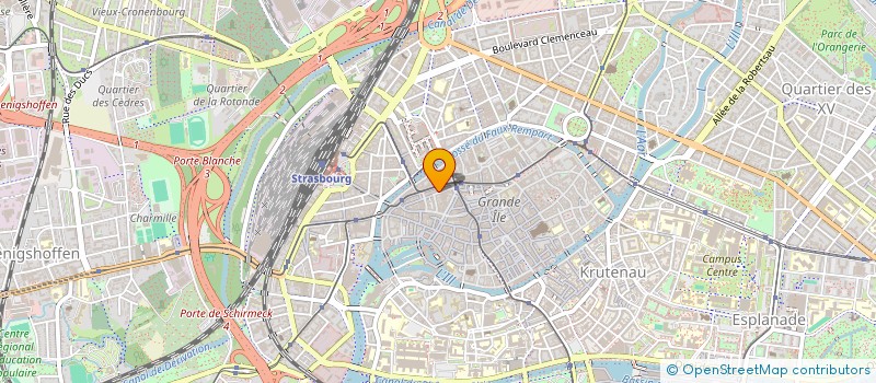 localisation de l'entreprise MADAME ELISA CZARLINSKA à STRASBOURG