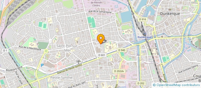 localisation de l'entreprise MADAME ELISA DAULLET à DUNKERQUE
