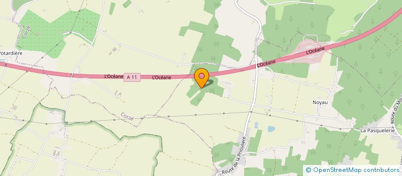 localisation de l'entreprise MADAME ELISA DAVID  LOIRE-AUTHION