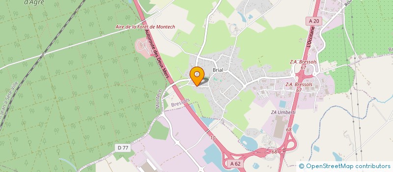 localisation de l'entreprise MADAME ELISA DEHES  BRESSOLS