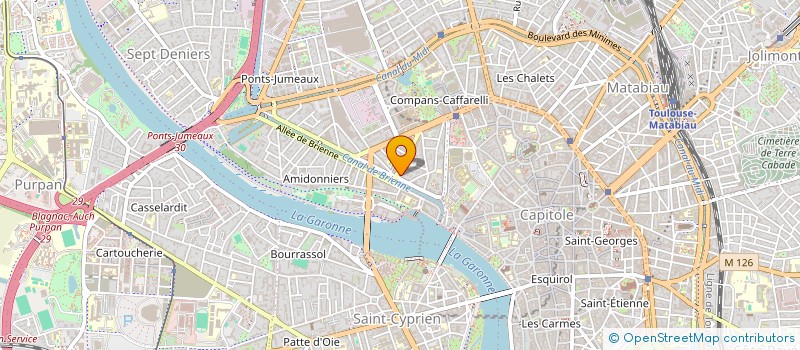 localisation de l'entreprise MADAME ELISA DEL MAZZA à TOULOUSE