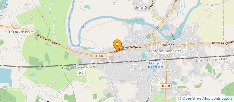 localisation de l'entreprise MADAME ELISA DENOST  MONTPON-MENESTEROL