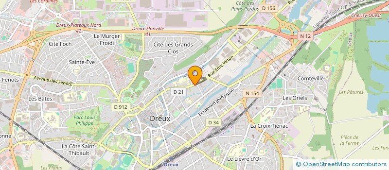 localisation de l'entreprise MADAME ELISA DEPREZ à DREUX