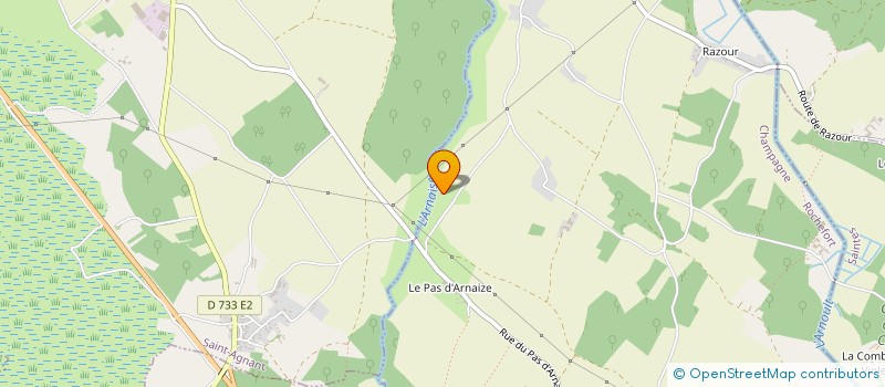 localisation de l'entreprise MADAME ELISA DEYSIEU  PONT-L ABBE-D ARNOULT