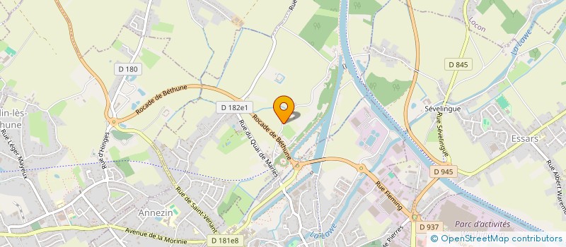 localisation de l'entreprise MADAME ELISA DIEVART ANSEL  ANNEZIN