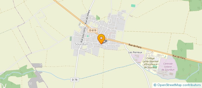 localisation de l'entreprise MADAME ELISA DUBOIS  SOURDUN