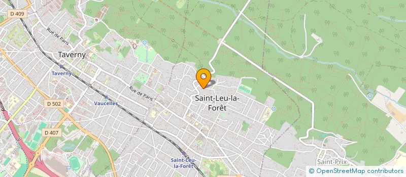 localisation de l'entreprise MADAME ELISA ELISA DECOUPIGNY  SAINT-LEU-LA-FORET