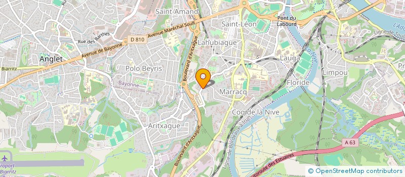 localisation de l'entreprise MADAME ELISA ESCURE à BAYONNE