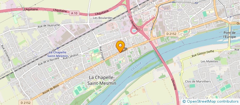 localisation de l'entreprise MADAME ELISA FABIEN à LA CHAPELLE-SAINT-MESMIN