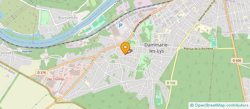 localisation de l'entreprise MADAME ELISA FERNANDEZ à DAMMARIE-LES-LYS