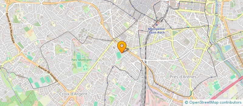 localisation de l'entreprise MADAME ELISA FERNANDEZ à MONTPELLIER