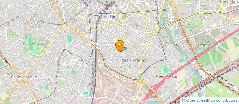 localisation de l'entreprise MADAME ELISA FERREIRA à MONTPELLIER